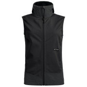 Damenweste Ortovox Ortler Softshell Plus Vest schwarz Black Raven