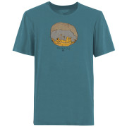 Herren-T-Shirt E9 Cave blau Green Lake