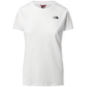 Damen-T-Shirt The North Face S/S Simple Dome Tee weiß TnfWhite