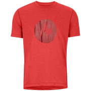 Herren-T-Shirt Marmot Transporter Tee SS rot VictoryRedHeather