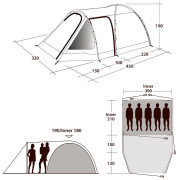 Zelt Outwell Cloud 5 Plus (2021)