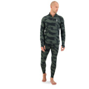 Herren-Funktionsshirt Mons Royale Cascade Merino Flex 200 1/4 Zip Rosin Motion