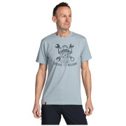Herren-T-Shirt Kilpi Skully hellgrau light grey