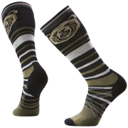 Ski-Socken Smartwool Ski Full Cushion Growling Grizzly OTC schwarz/grün BLACK