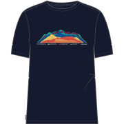 Herren-Funktionsshirt Icebreaker Tech Lite II SS Tee TBC dunkelblau Midnight Navy