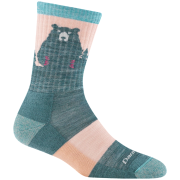 Damensocken Darn Tough Bear Town Micro Crew Lightweight With Cushion
