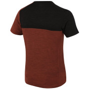 Herren-T-Shirt MOOA MerinoSilk Block 160 short