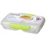 Snack-Box Sistema Small Split To Go 350ml hellgrün