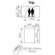 Vorzelt Kampa Trip