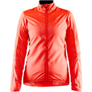 Damen Fahrradjacke Craft Essence Light Wind orange Shock