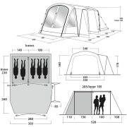 Familienzelt Outwell Nevada 5PE