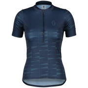 Damen-Radtrikot Scott Endurance 20 SS dunkelblau dark blue/metal blue