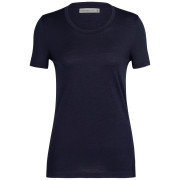 Damen-T-Shirt Icebreaker Tech Lite II SS Tee dunkelblau midnight navy