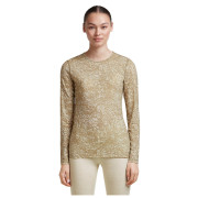 Damen-Funktionsshirt Icebreaker Women M 200 Oasis LS Crewe Moss BloomAOP