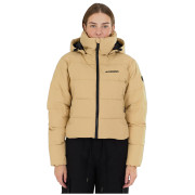 Damen-Winterjacke Fundango Amber Cropped Jacket gelb gold