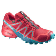 Damenschuhe Salomon Speedcross 4 GTX® W rot/blau BarbadosCherry/PoppyRed/DeepLago