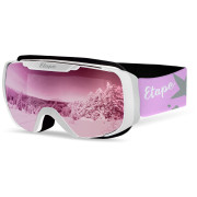 Kinder Skibrille Etape Monkey weiß bílá mat