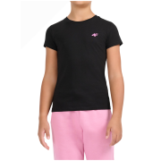 Kinder-T-Shirt 4F Tshirt F3615 Deep Black schwarz Deep Black