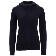 Damen-Sweatshirt Icebreaker W Quantum III LS Zip Hood schwarz Black