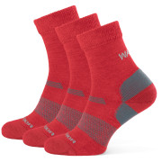 Damensocken Warg Merino Hike W 3-pack (2023) rot Red