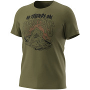 Herren-T-Shirt Dynafit 24/7 Artist Series Cotton T-Shirt Men grün Green
