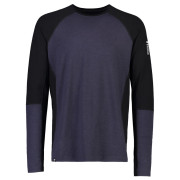 Herren-Funktionsshirt Mons Royale Olympus Ls schwarz/blau Black / 9 Iron