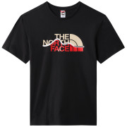Herren-T-Shirt The North Face Mountain Line Tee - Eu schwarz/grau Tnf Black