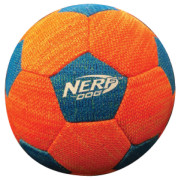 Hundespielzeug Nerf Dog X-Weave Soccer Squeak Ball 12,5 cm blau/orange modrá/oranžová