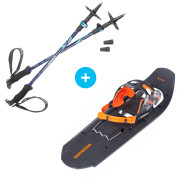Set Warg Sněžnice Snowind + hole Explorer schwarz
