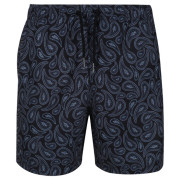 Herrenbadeanzug Regatta Loras Swim Short schwarz/blau BlackPaisley