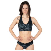 Sport-BH Drexiss Diamond Beach Black schwarz/weiß