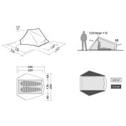 Wanderzelt Robens Via 2 UL