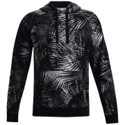 Herren-Sweatshirt Under Armour Rival Flc Sport Palm HD schwarz Black / / White
