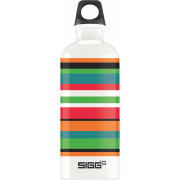 Flasche Sigg Design 0,6 l weiß/grün