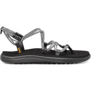 Damensandalen Teva Voya Infinity Stripe schwarz Black/BrightWhite