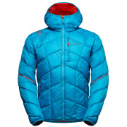 Herrenjacke La Sportiva Pinnacle Down Jkt M blau/rot Tropic Blue/Cherry Tomato