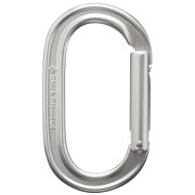 Karabiner Black Diamond Oval Keylock silber Polished