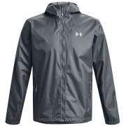 Herrenjacke Under Armour Forefront Rain Jacket grau Pitch Gray / / Mod Gray