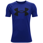 Kinder-T-Shirt Under Armour Tech Big Logo SS blau Royal / / Black
