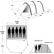 Zelt Outwell Earth 5 (2021)