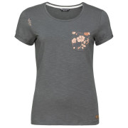 Damen-T-Shirt Chillaz Istrien dunkelgrau titan