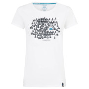Damen-T-Shirt La Sportiva Forest T-Shirt W weiß White