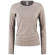 Damen-T-Shirt Kari Traa Rose Light Ls beige Wgrey