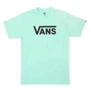 Herren-T-Shirt Vans Mn Vans Drop V-B hellblau Light Mint/Black