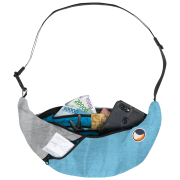 Hüfttasche Ticket to the Moon Upcycled Sling Bag blau/grau Sky Blue / Frosty Grey