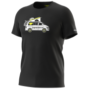 Herren-T-Shirt Dynafit Graphic Co M S/S Tee schwarz/gelb black out/DYNAVAN