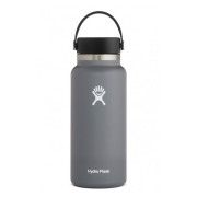 Thermoflasche Hydro Flask Wide Mouth 32 oz grau Stone