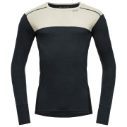 Herren-Funktionsshirt Devold Lauparen Merino 190 Shirt Man schwarz/weiß RAW WHITE/INK/BLACK