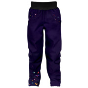 Kinder Softshellhose WAMU Dark Purple dunkellila DARK PURPLE