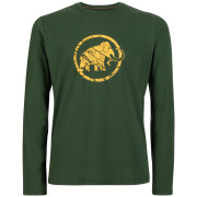 Herren-T-Shirt Mammut Logo Longsleeve Men mattgrün Woods